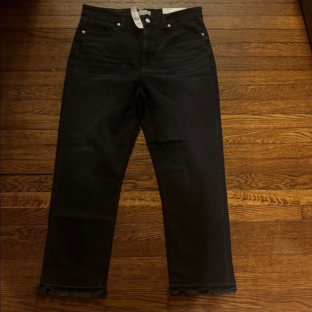 NWT, LOFT, Black Jean ,Size 29, Regular Inseam